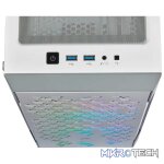 Corsair iCUE 220T White RGB Airflow Tempered Glass Mid-Tower Smart Case - Image 5